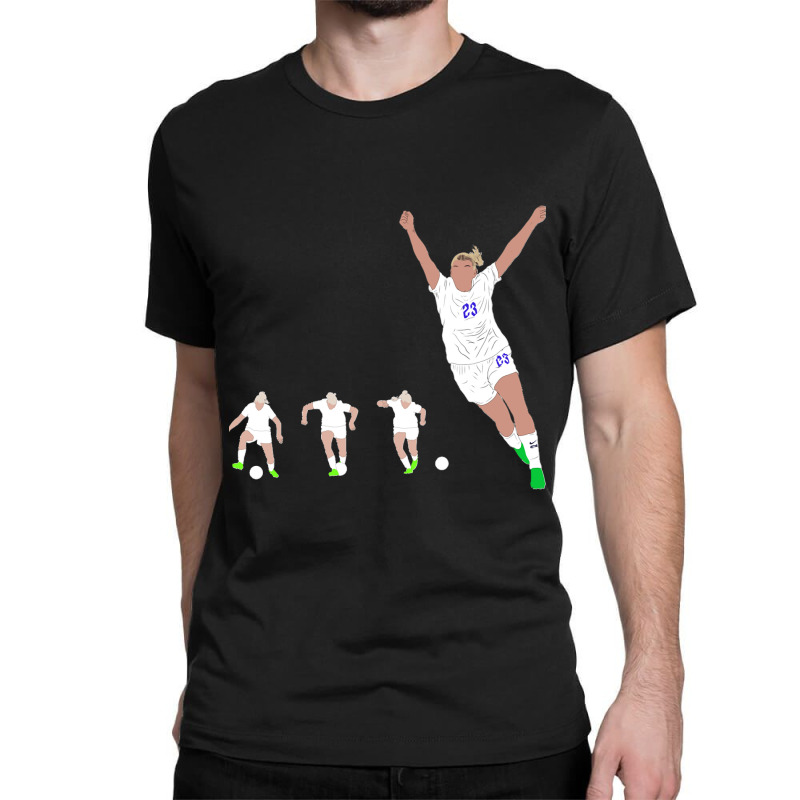 Alessia Russo Backheel Nutmeg Goal Celebration England Euros Classic Classic T-shirt | Artistshot