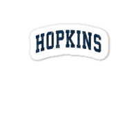 Hopkins Minnesota Mn Vintage Sports Design Navy Design T Shirt Sticker | Artistshot