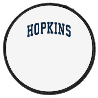 Hopkins Minnesota Mn Vintage Sports Design Navy Design T Shirt Round Patch | Artistshot