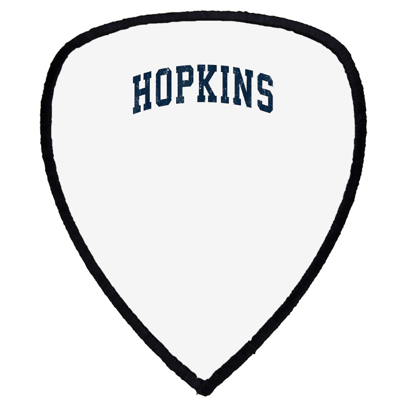 Hopkins Minnesota Mn Vintage Sports Design Navy Design T Shirt Shield S Patch | Artistshot