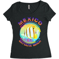 Mexico Sayulita Beach  Shirt Mexico Sayulita Beach ( Riviera Nayarit), Women's Triblend Scoop T-shirt | Artistshot