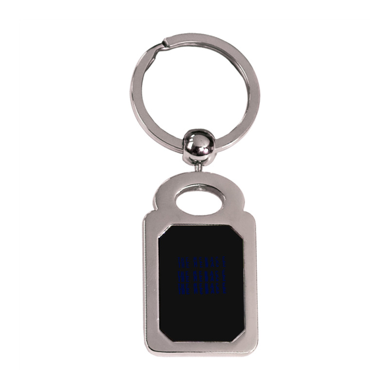 Day Gifts Larenz Tate Funny Gifts Men Silver Rectangle Keychain | Artistshot