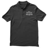 There's No Place Like Burlington Vermont Men's Polo Shirt | Artistshot