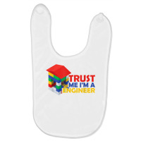 Engineer Kids Children Toy Build Builder Big Building Blocks T Shirt Baby Bibs | Artistshot