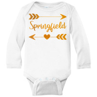 Springfield Ma Massachusetts Funny City Home Usa Women Gift T Shirt Long Sleeve Baby Bodysuit | Artistshot