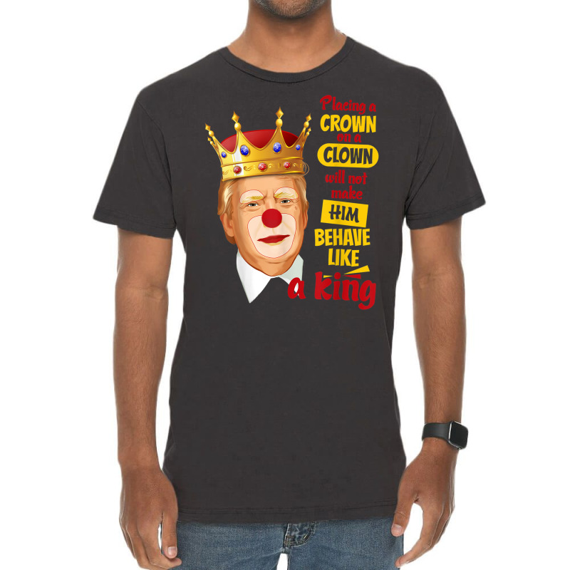 Impeach Trump Resist Trump  Anti Trump Clown Tshirt Vintage T-shirt | Artistshot