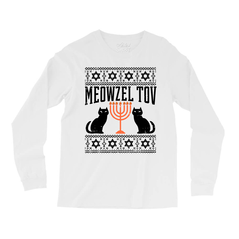 Meowzel Tov Long Sleeve Shirts by liqualyfu | Artistshot