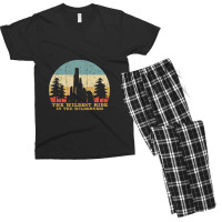 Big Thunder Mountain The Wildest Ride In The Wilderness Wdw Men's T-shirt Pajama Set | Artistshot