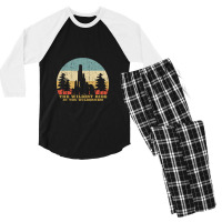 Big Thunder Mountain The Wildest Ride In The Wilderness Wdw Men's 3/4 Sleeve Pajama Set | Artistshot