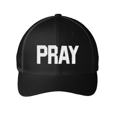 Pray  Embroidery Embroidered Hat Embroidered Mesh Cap Designed By Madhatter