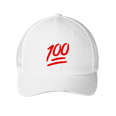 100 Emoji Embroidery Embroidered Hat Embroidered Mesh Cap Designed By Madhatter