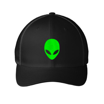 Alien Head Embroidery Embroidered Hat Embroidered Mesh Cap Designed By Madhatter