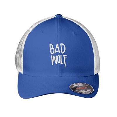 Bad Wolf Embroidered Hat Embroidered Mesh Cap Designed By Madhatter