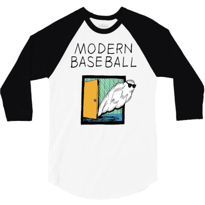 Modern Baseball 3/4 Sleeve Shirt Designed By Tacosquetos
