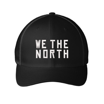 We The North Embroidered Hat Embroidered Mesh Cap Designed By Madhatter