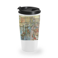 Grand Canal Venice By Prendergast, Vintage Impressionism Art Pullover Travel Mug | Artistshot