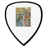 Grand Canal Venice By Prendergast, Vintage Impressionism Art Pullover Shield S Patch | Artistshot