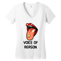 Voice Reason Women's V-neck T-shirt | Artistshot