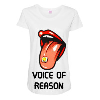 Voice Reason Maternity Scoop Neck T-shirt | Artistshot