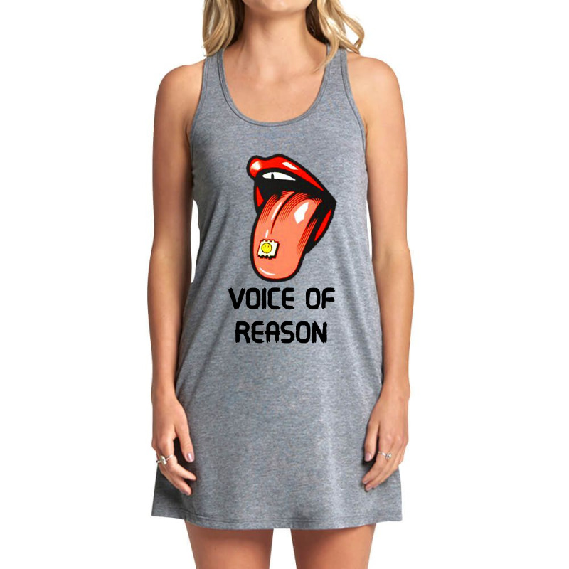 Voice Reason Tank Dress by LA Bold | Artistshot