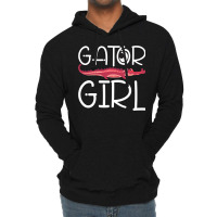 Gator Girl  Alligator Crocodile Zoo Animal Lover Lightweight Hoodie | Artistshot