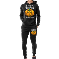 Pregnancy Thanksgiving Adding A Pumpkin To Our Patch T Shirt Hoodie & Jogger Set | Artistshot