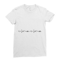 Bernoulli S Principle Equation Ladies Fitted T-shirt | Artistshot