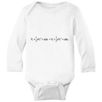 Bernoulli S Principle Equation Long Sleeve Baby Bodysuit | Artistshot