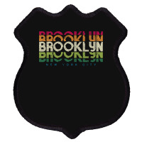 Brooklyn New York City  , Vintage Brooklyn Graphic Shield Patch | Artistshot