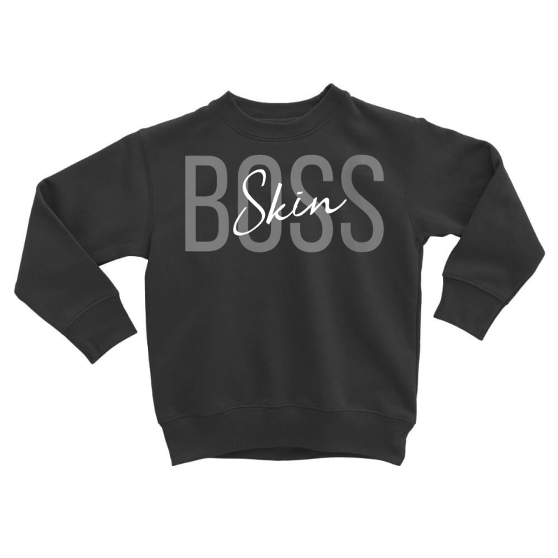 Womens Skin Boss Licensed Esthetician Skin Care V Neck T Shirt Toddler Sweatshirt | Artistshot