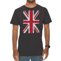 Union Jack Flag United Kingdom Great Britain England T Shirt Vintage T-shirt | Artistshot