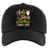 Leopard Fab Boo Lous Lunch Lady Team Teacher Spooky Season Kids Cap | Artistshot