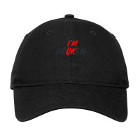 I'm Ok I'm Broken Invisible Illness Men Women Mental Aware Adjustable Cap | Artistshot