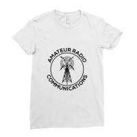 Amateur Radio Communications   Amateur Radio 2 Ladies Fitted T-shirt | Artistshot