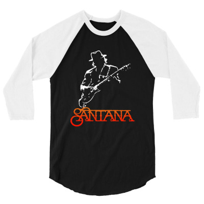 Carlos Santana 3/4 Sleeve Shirt Designed By Balqis Tees