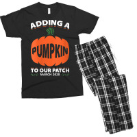 Womens Adding A Pumpkin To Our Patch March 2020 Gift V Neck T Shirt Men's T-shirt Pajama Set | Artistshot