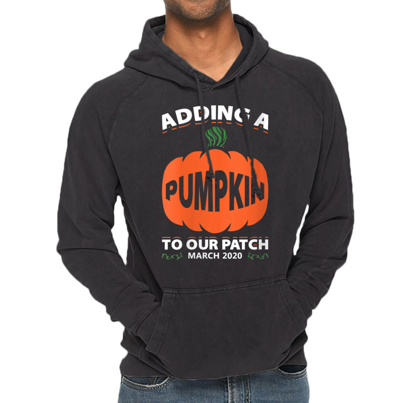 Womens Adding A Pumpkin To Our Patch March 2020 Gift V Neck T Shirt Vintage Hoodie | Artistshot