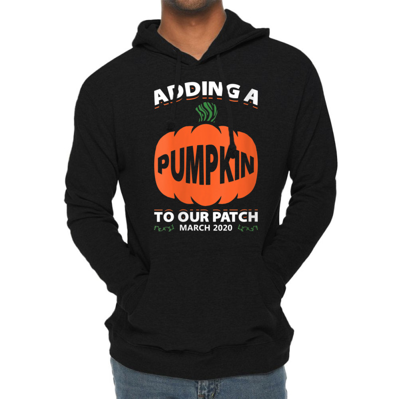 Womens Adding A Pumpkin To Our Patch March 2020 Gift V Neck T Shirt Lightweight Hoodie | Artistshot