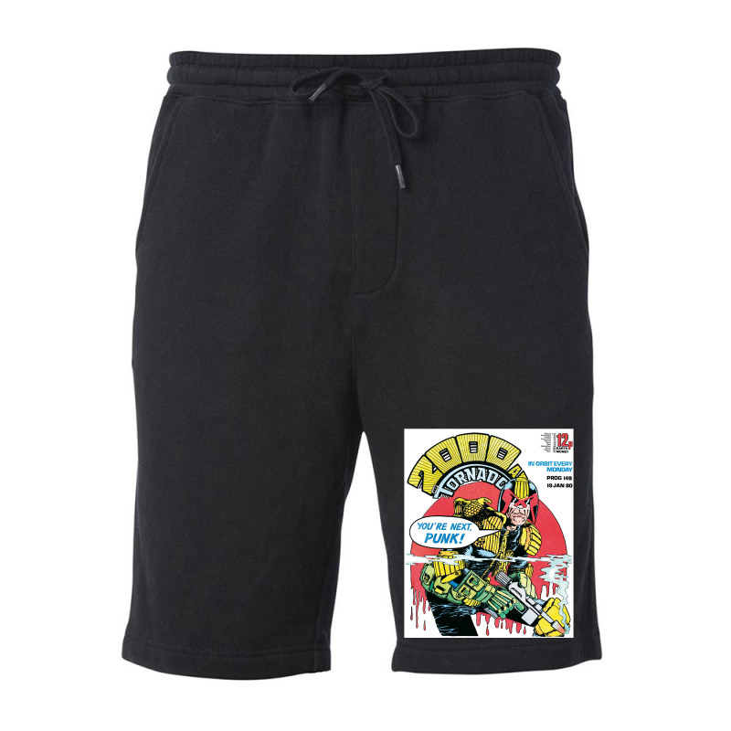 Judge Dredd Dredd Police Mega City Mega City Mega City One Coverpunk M Fleece Short | Artistshot