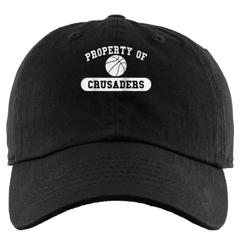 Property Of Crusaders Basketball Raglan Baseball Tee Kids Cap | Artistshot