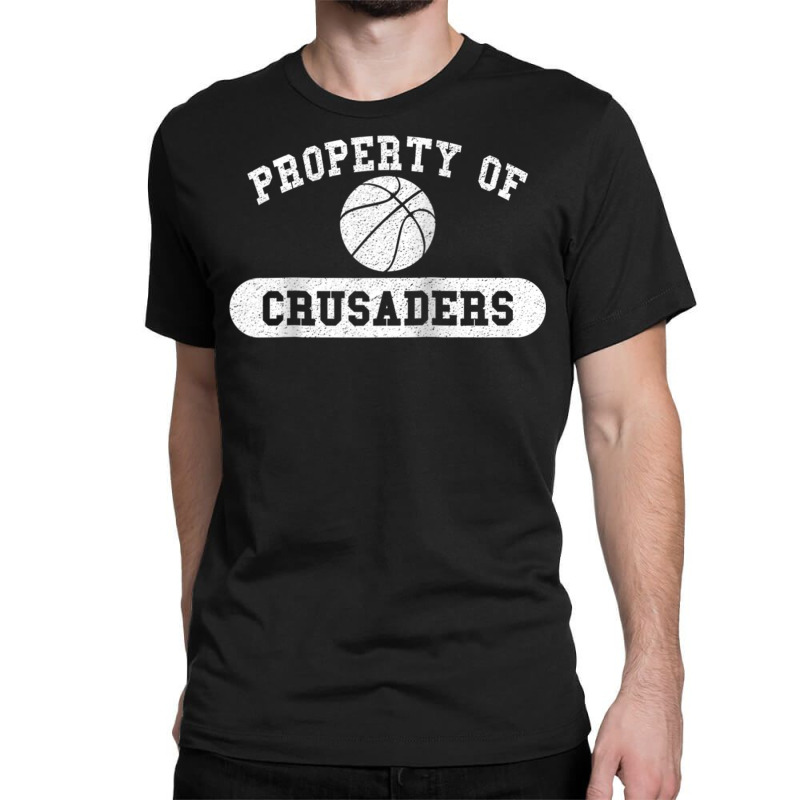 Property Of Crusaders Basketball Raglan Baseball Tee Classic T-shirt | Artistshot