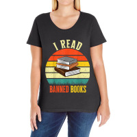 I Read Banned Books  Bookmark Funny Readers Reading Ladies Curvy T-shirt | Artistshot