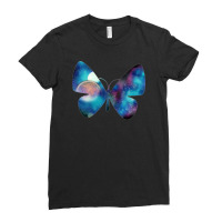 Space Butterfly Ladies Fitted T-shirt | Artistshot