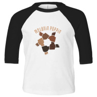 Melanin Poppin Black Hands Holding Together Blm   Melanin Poppin Toddler 3/4 Sleeve Tee | Artistshot