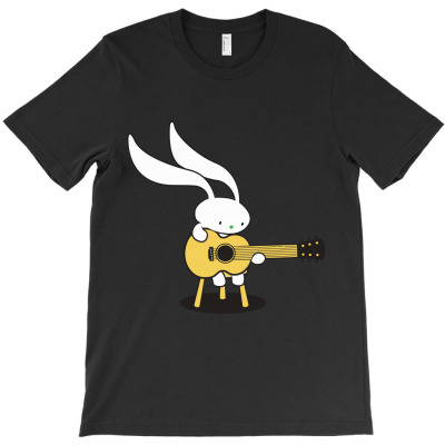 Bunny's Acoustic T-shirt Designed By Aukey Driana