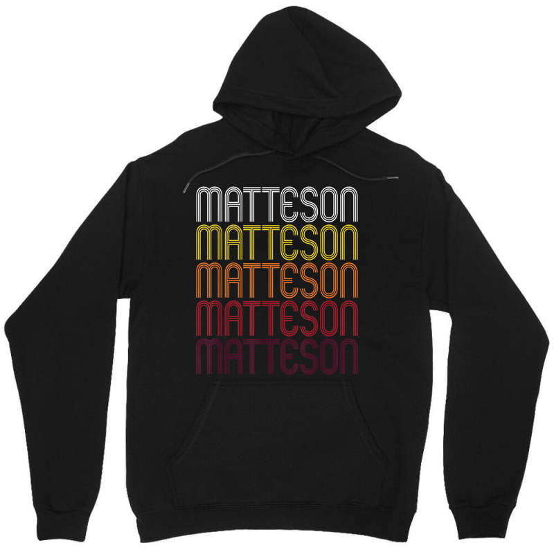 Matteson, Il  Vintage Style Illinois T Shirt Unisex Hoodie | Artistshot