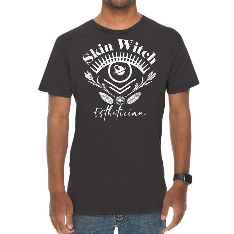 Skin Witch Skincare Lover Halloween Skin Esthetician T Shirt Vintage T-shirt | Artistshot