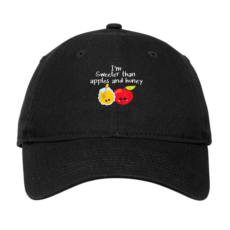 Rosh Hashanah Apples And Honey Shana Tova Jewish New Year T Shirt Adjustable Cap | Artistshot