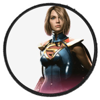 Injustice 2   Supergirl Supergirl Round Patch | Artistshot