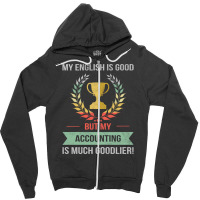 Funny Accounting School Or College Subject Design Zipper Hoodie | Artistshot